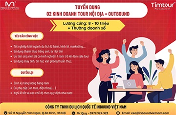 Tuyển dụng: 02 nhân viên kinh doanh